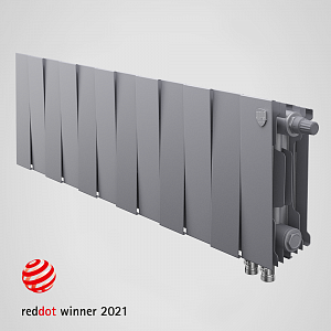 Биметаллический радиатор Royal Thermo Pianoforte 200 VD с нижним подключением_2