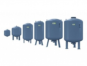 Мембранные расширительные баки для систем питьевого водоснабжения, горячего водоснабжения, систем пожаротушения, промышленного водоснабжения Reﬂex DE