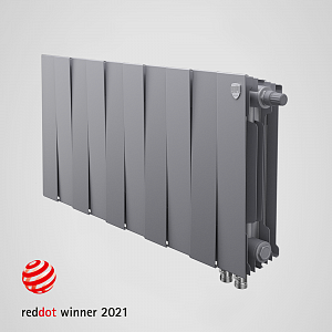 Биметаллический радиатор Royal Thermo Pianoforte 300 VD с нижним подключением_2